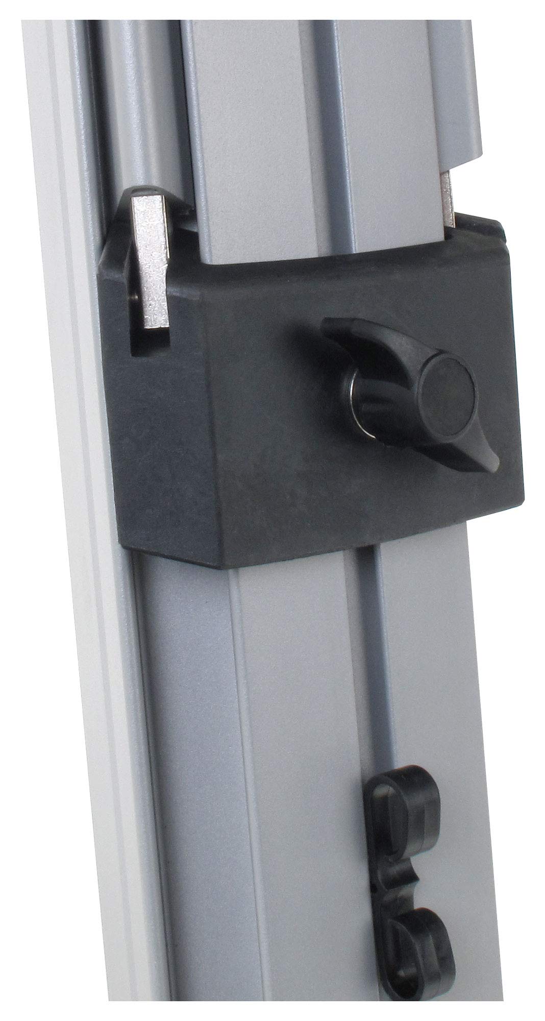 Classic Cantabile Supporto Tastiera KS-100 argento incluso microfono Pronomic e borsa per il trasporto