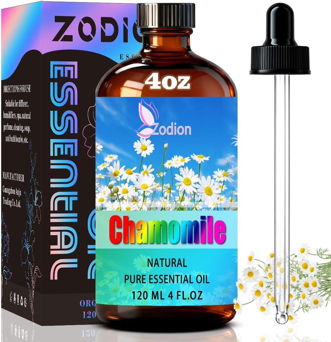 Chamomile Essential Oil,for Diffuser Aromatherapy DIY Soap Candle Making