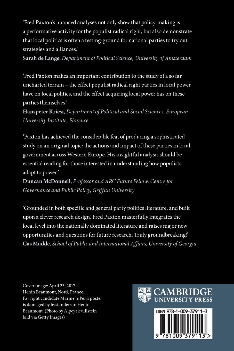 Restrained Radicals: Populist Radical Right Parties in Local Government