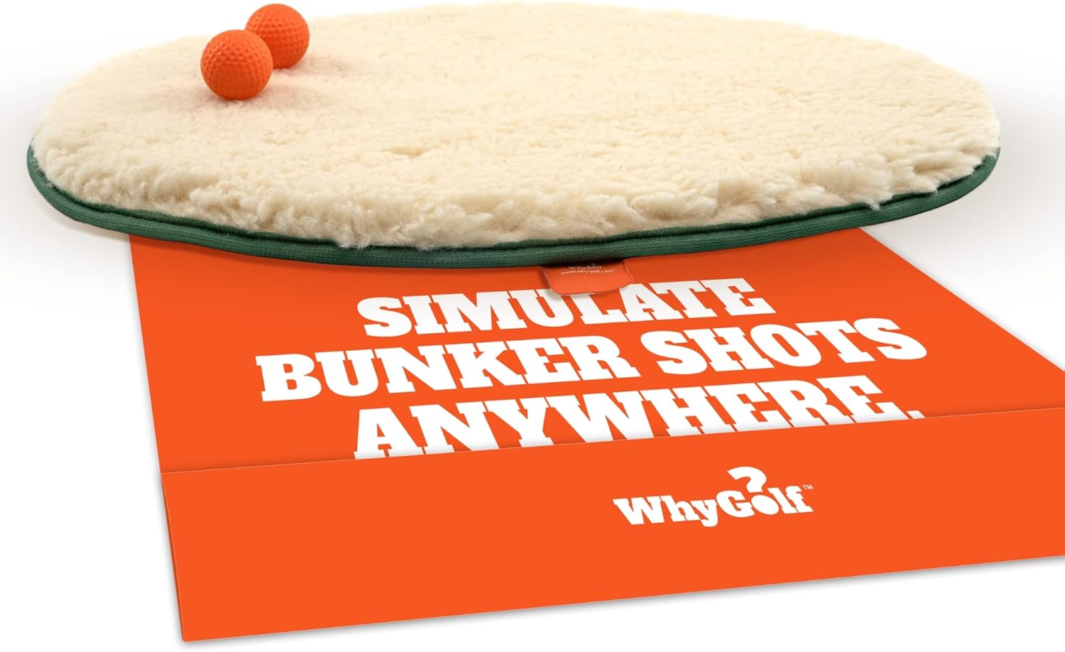 WHYGOLF Bunker Mate - Golf Simulator Bunker Addition, Develop Better Technique and Consistency Out of Bunkers, Improve Golf Bunker Technique from Home with Our Golf Training Aid