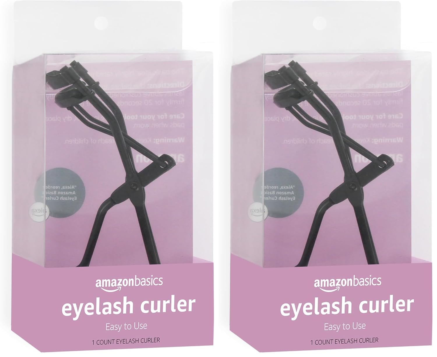 Revlon Extra Curl Lash Curler, Gives an All Day Dramatic Curl, with Finger Grips for a Non Slip Grip, Easy to Use, 1 Count