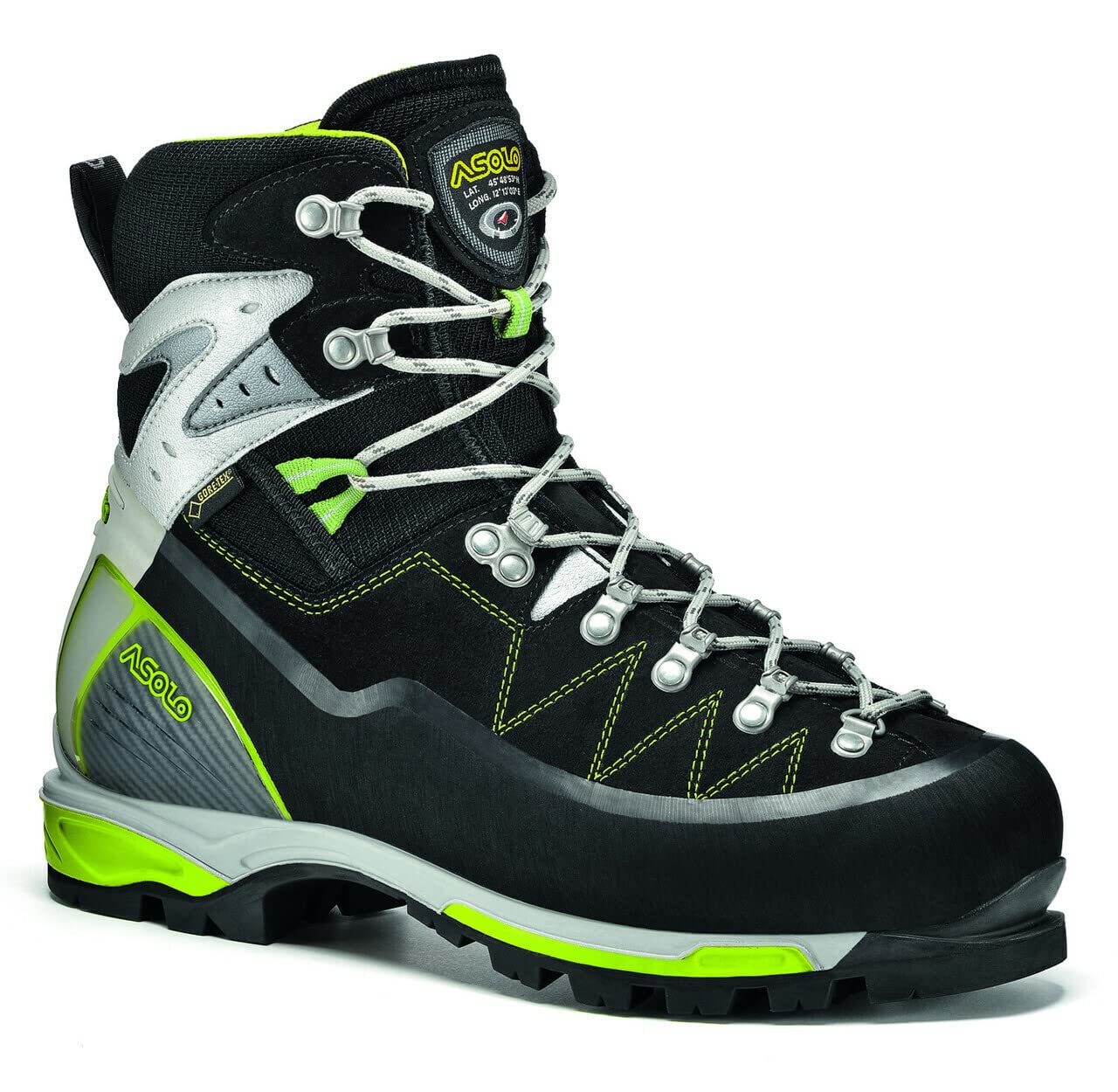 Asolo Men's Alta Via GV Climbing Boot Black 10.5