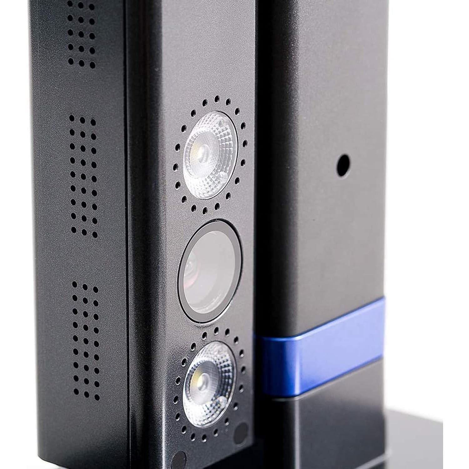 Close-up of the CZUR Shine 1300 A3 Pro scanner's camera and LED lights