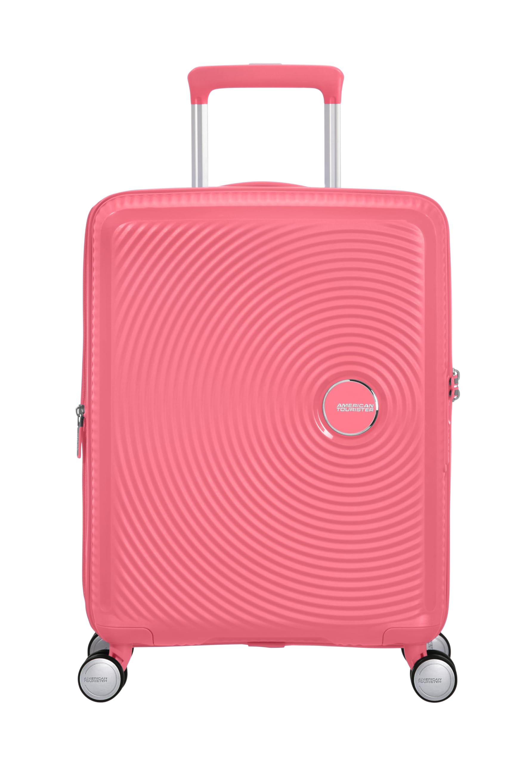 American Tourister Soundbox - Spinner S Extended Handgeck, 55 cm, 35.5/41 L, Rosa (Sun Kissed Coral)