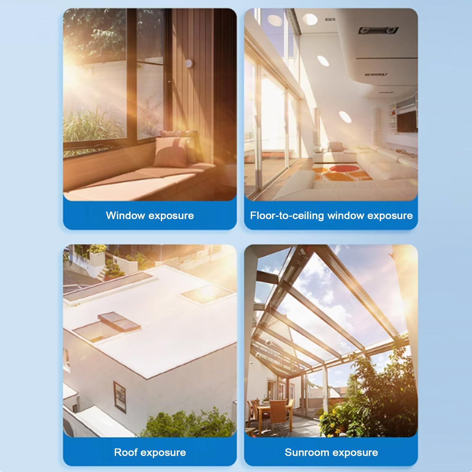 Questa Pellicola Oscurante Riflettente Anti-UV di Alta qualità per finestre Offre Controllo del Calore, Protezione della Privacy e Isolamento Acustico, Ideale per casa e Ufficio, con dimensi