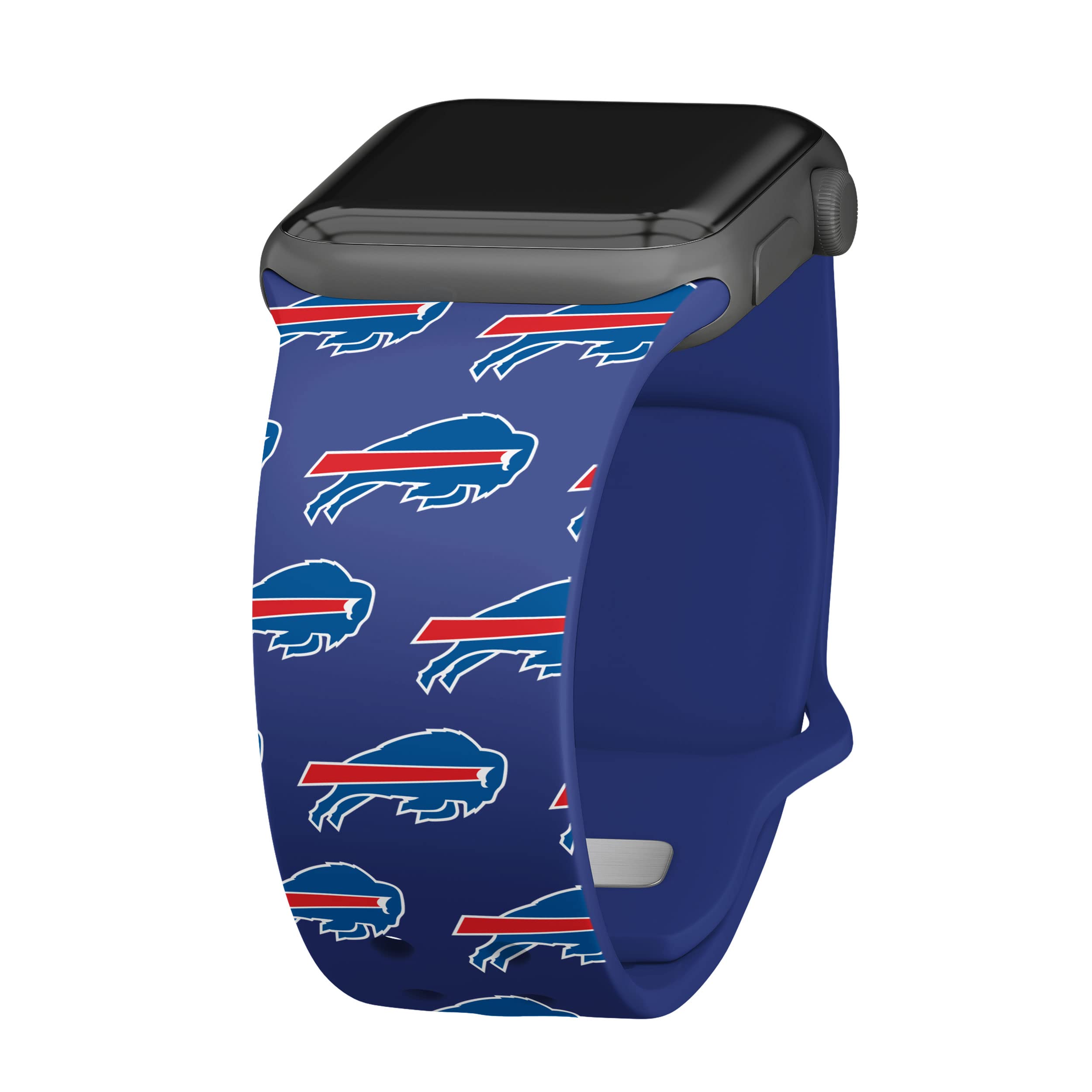 Game Time Buffalo Bills HD Combo Package Compatible with Apple Watch and AirPods Pro (Repeating 38/40/41mm Long)