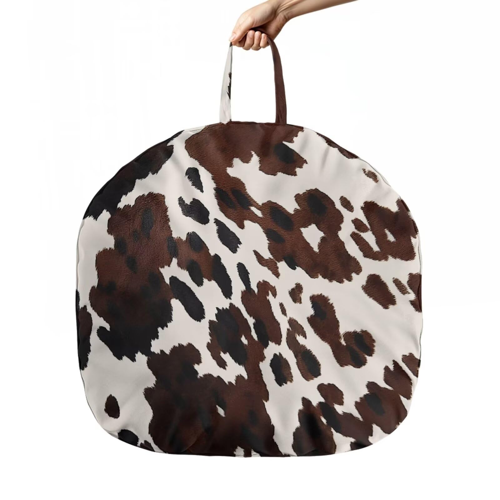 Sellikakes Cowhide Baby Lounger Cover for Boys Girls, Soft Breathable Newborn Lounger Cover for Baby Boys Girls Removable Infant Nest Slipcover Machine Washable