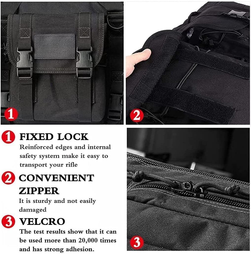 Custodia Per Fucile Doppio,Custodia Fucile Da Caccia,Borsa Protettiva Da Fucile,Fucile Di Canna Da Pesca Borsa,Fodero Porta Fucili Con Spalla Tracolla Militare Softair Fodero Fucile