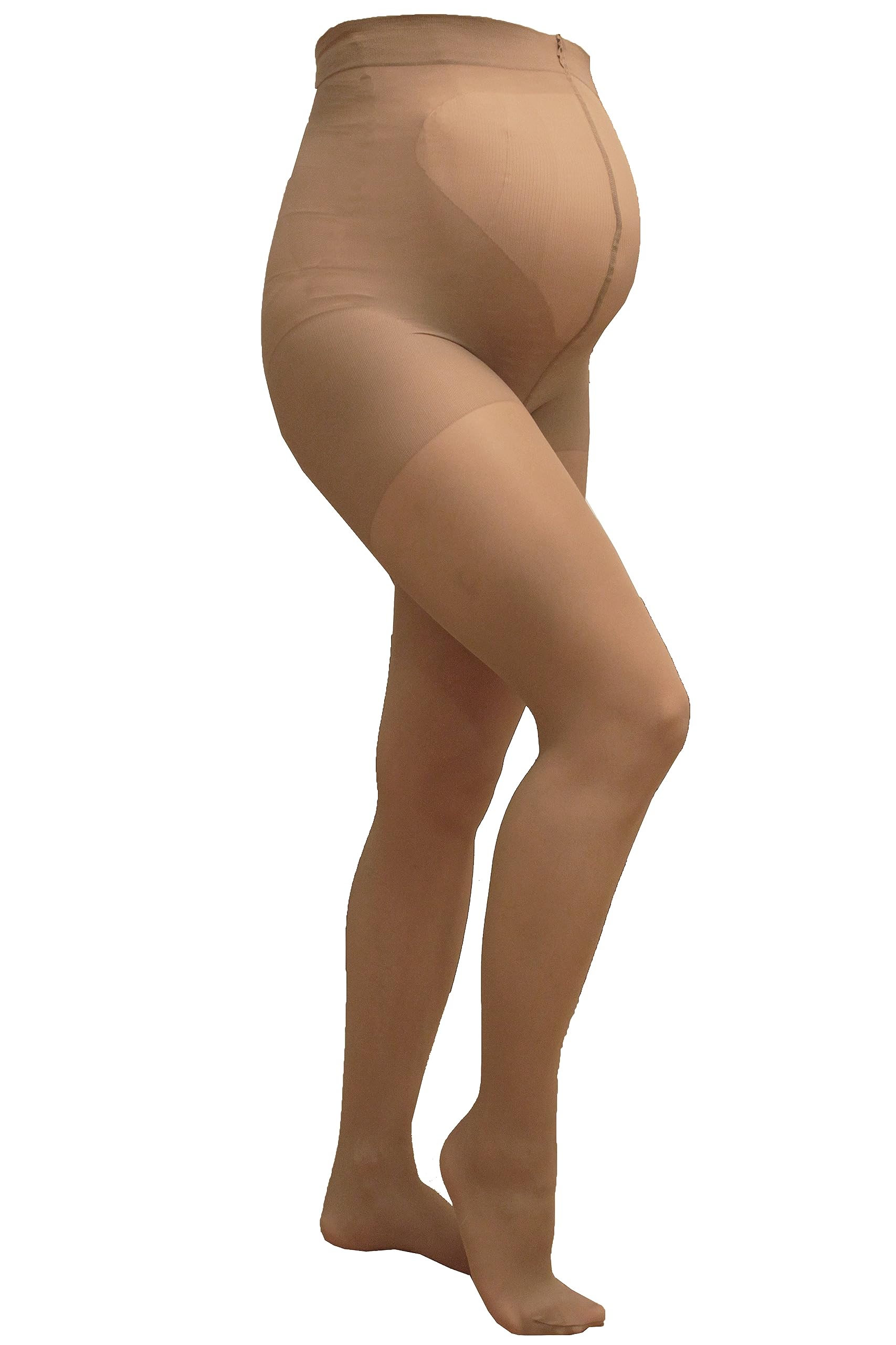 Fiore Maternity Tights Mama 40 Denier (2-Small, Natural)