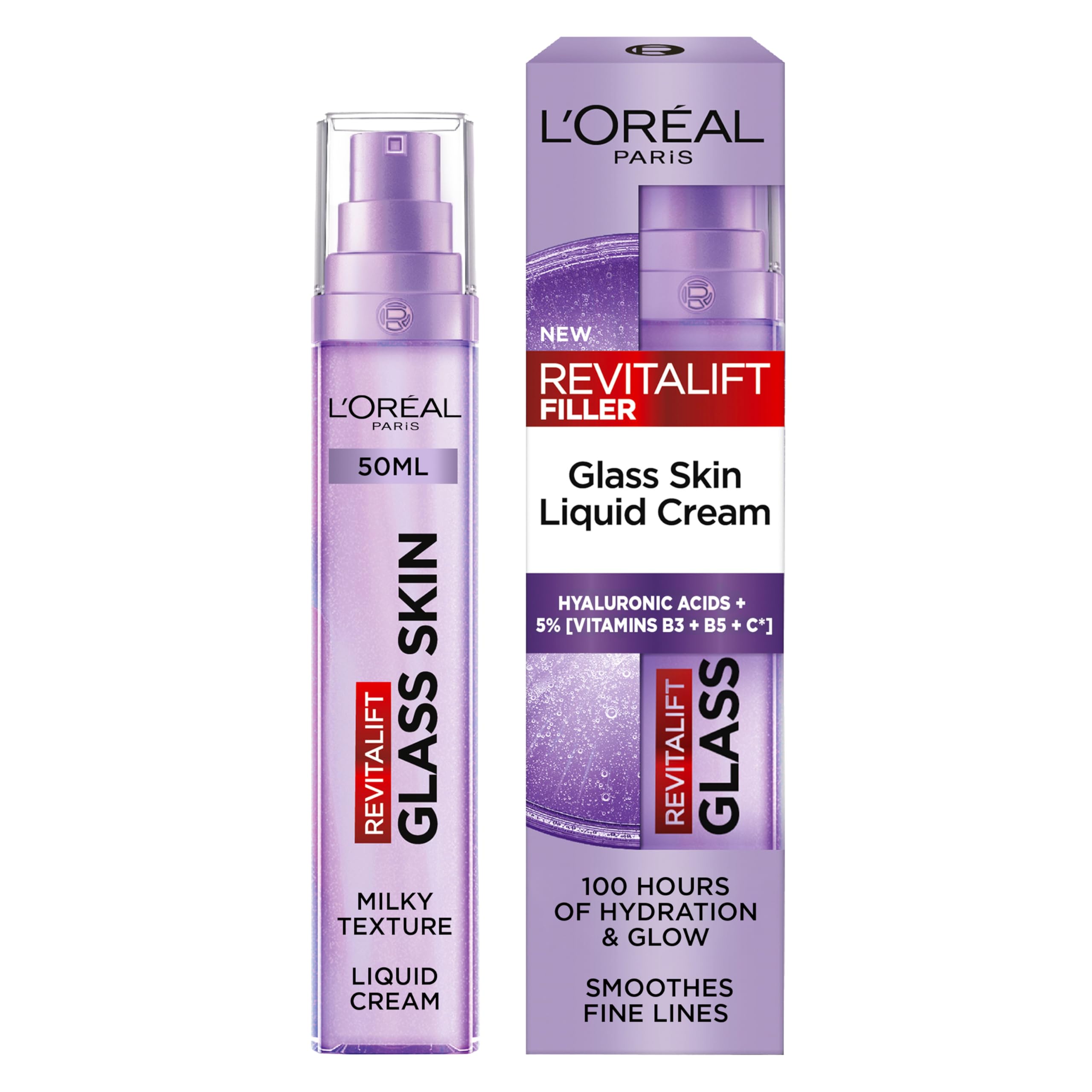 L’Oréal Paris Revitalift Filler Replumping Water Cream, Reduce Fine Lines Appearance, Replumps, Hydrates and Locks in Moisture, Enriched with Micro, Micro-Epidermic Hyaluronic Acid, 50ml — view 7