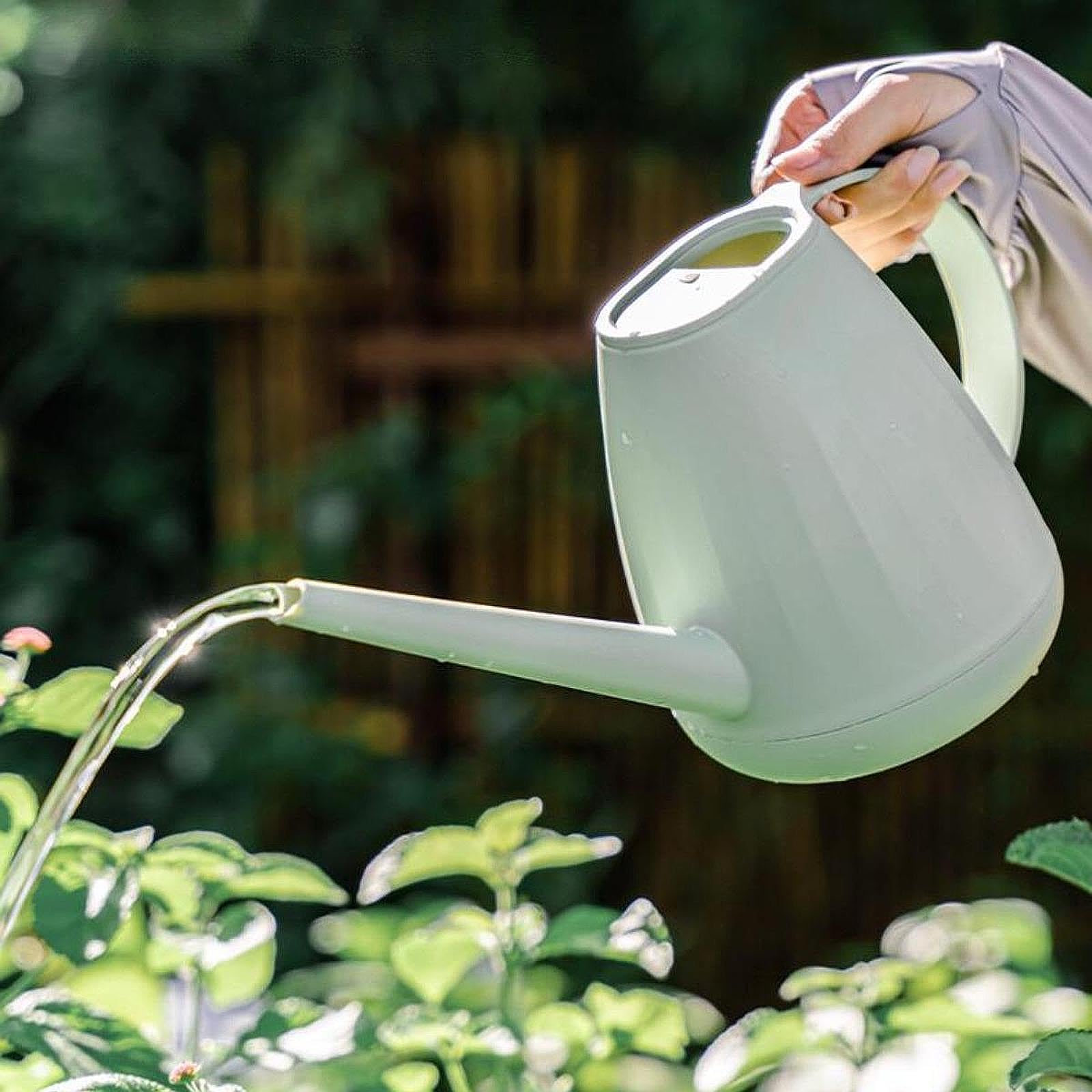 Arrosoir de 2 L, Arrosoir Jardin, Arrosoir Plante Interieur,Outils de Jardinage pour Arosoires D'intérieur, Arrosoir Léger avec Bec Long, pour Fleurs de Jardin, Les Plantes Succulentes, Vert