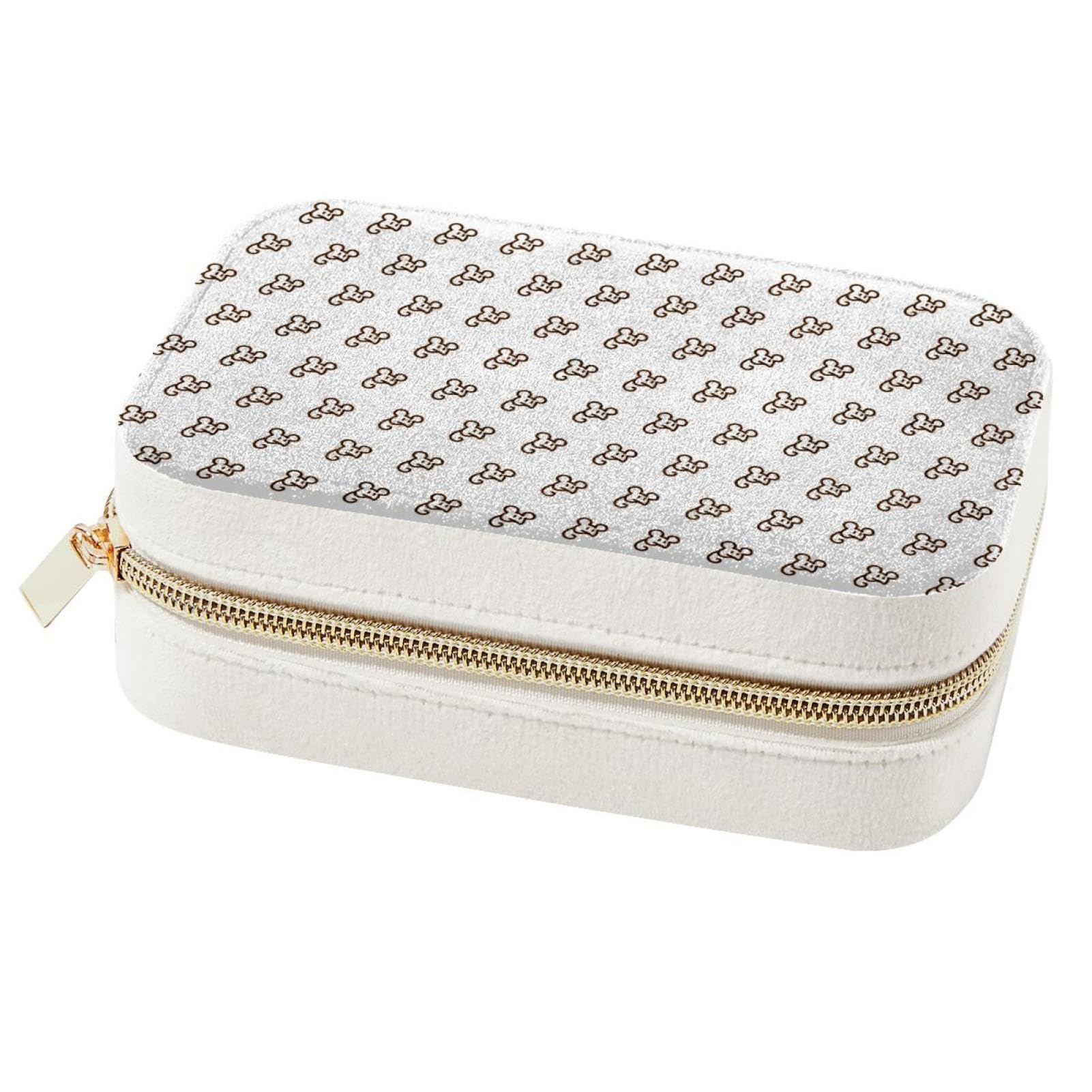 Boîte à bijoux souris pour voyage - Organiseur bagues et colliers