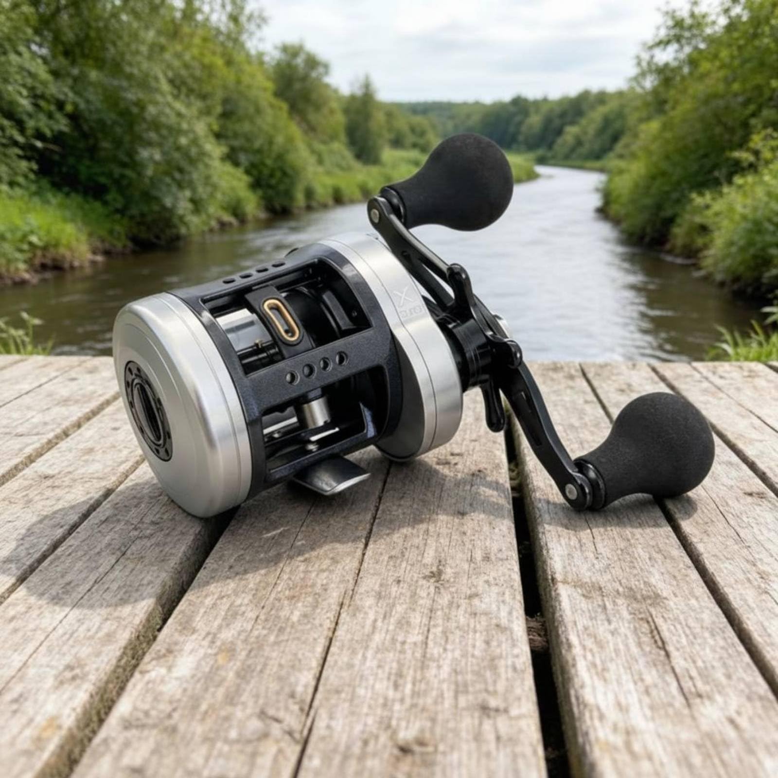 Mulinello da Pesca Rotante Baitcasting