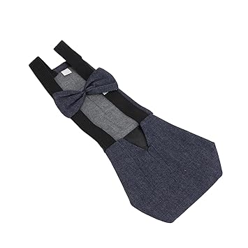 Chicken Diapers, Reusable Duckling Diapers Easy to Wear Waterproof Breathable with Inside Pocket for Hen Chicken(Denim Blue, L)