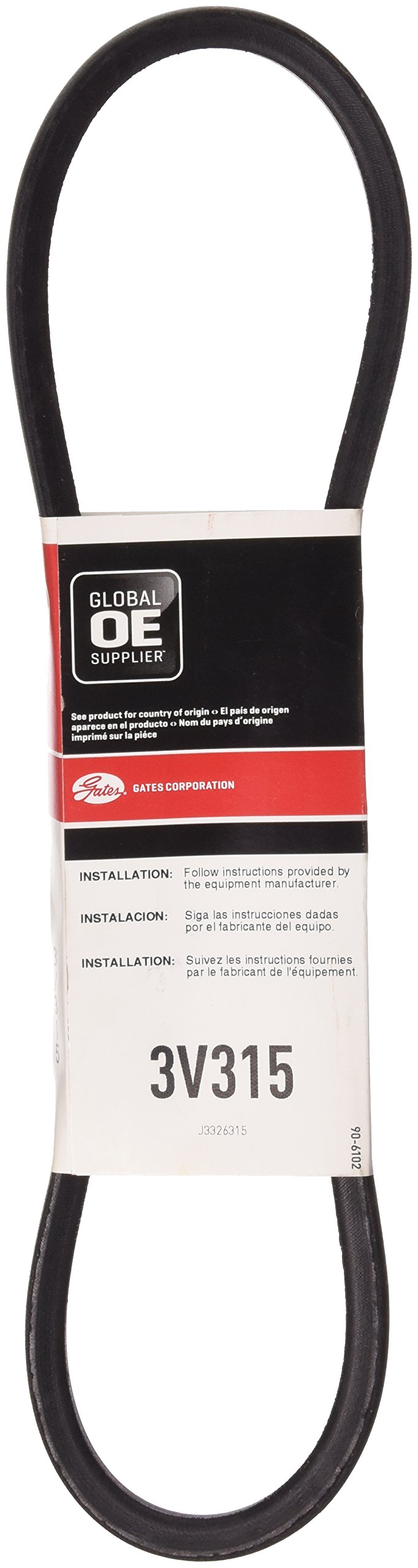 Amazon.com: Gates-3V315 Belt : Industrial & Scientific