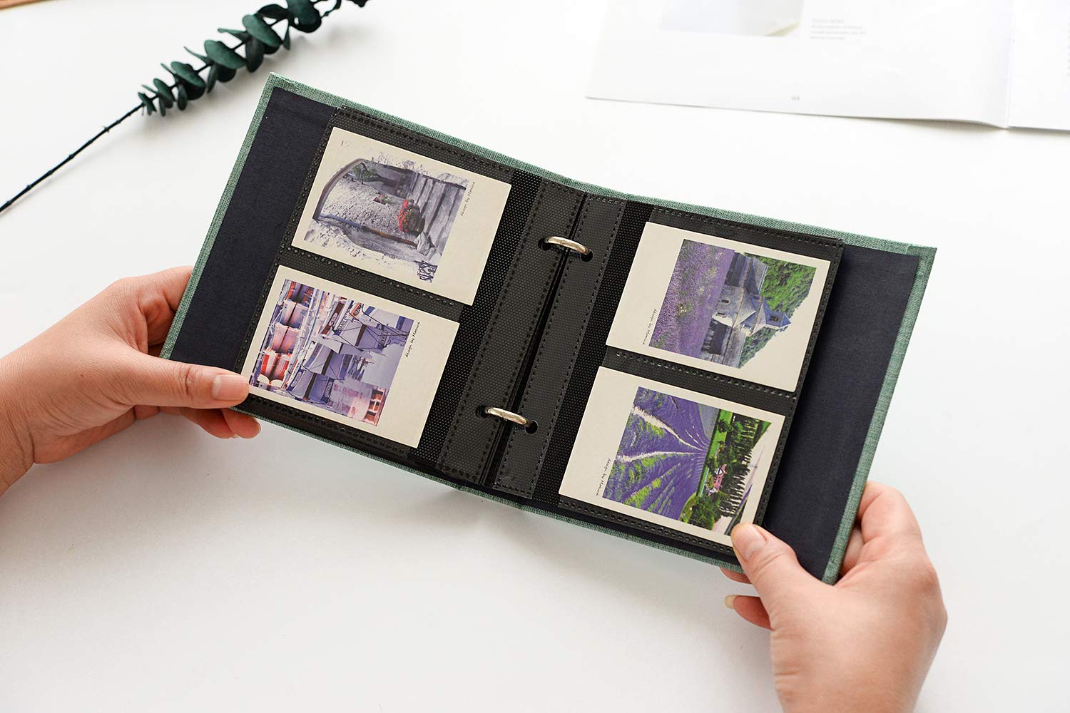 Ablus - álbum de fotos de 120 bolsillos, compatible con Fujifilm Instax Mini 9 Mini 8 Mini 90 Mini 25, Polaroid Snap PIC-300, HP Sprocket, Kodak Mini película de 3 pulgadas