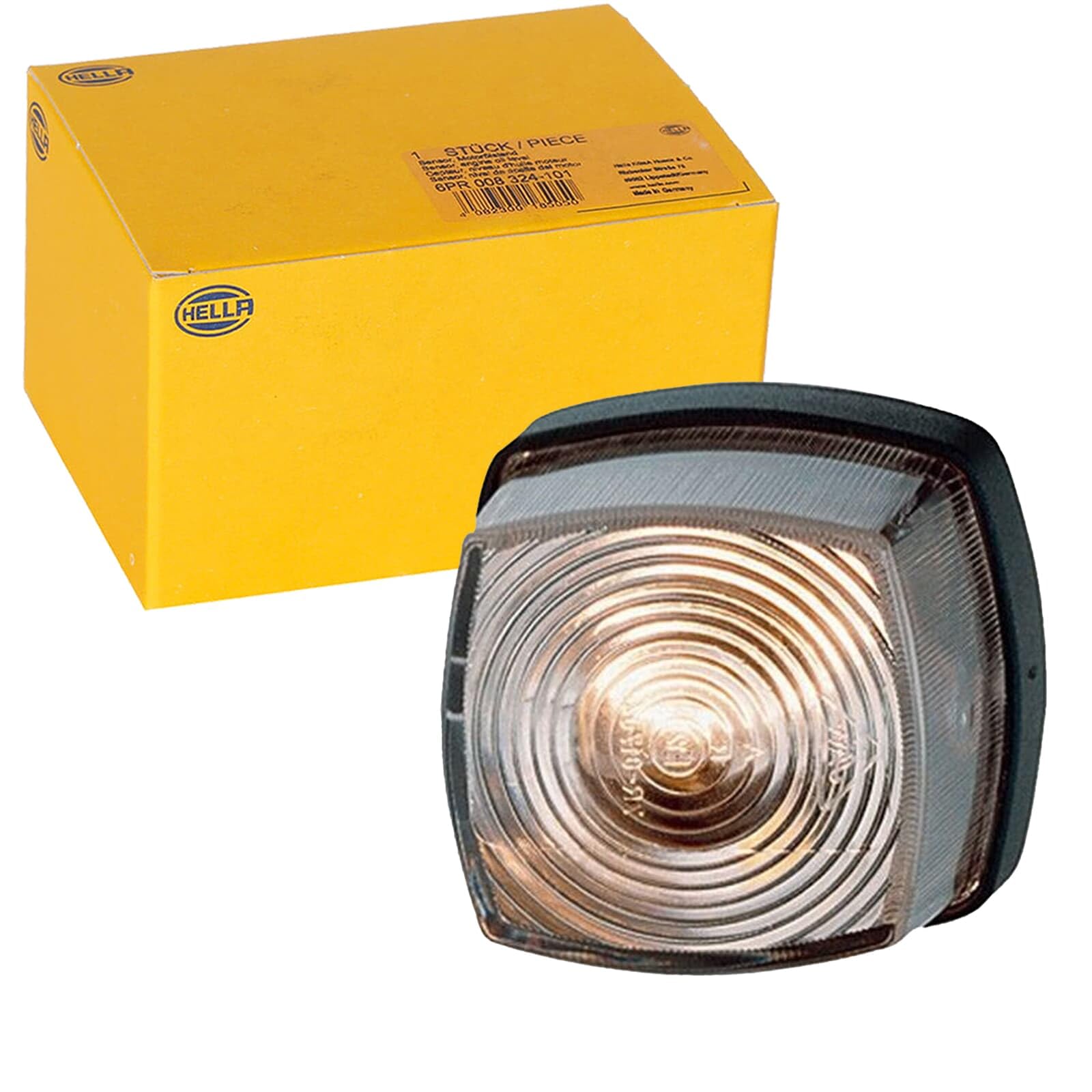 HELLA 2PF 003 057-041 Position Light - Halogen - 12/24V - mounting/Screw Connection - Lens Colour: Crystal clear - right/left - Quantity: 1