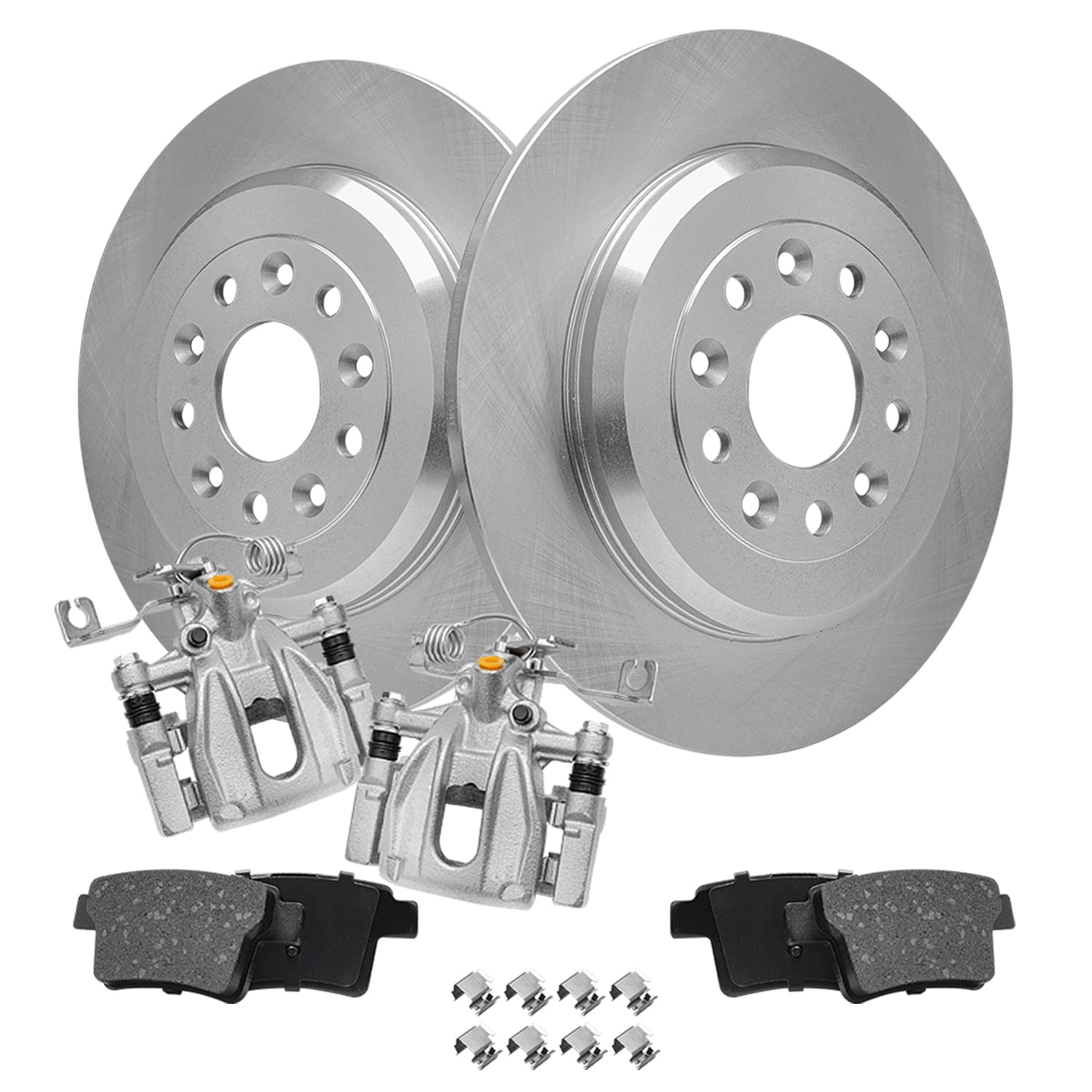 Detroit Axle - Rear Brake Kit for 2005-2007 Ford Five Hundred Freestyle