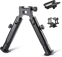 Vista 1 de Bípode de rifle, bípode ligero plegable universal para caza y tiro