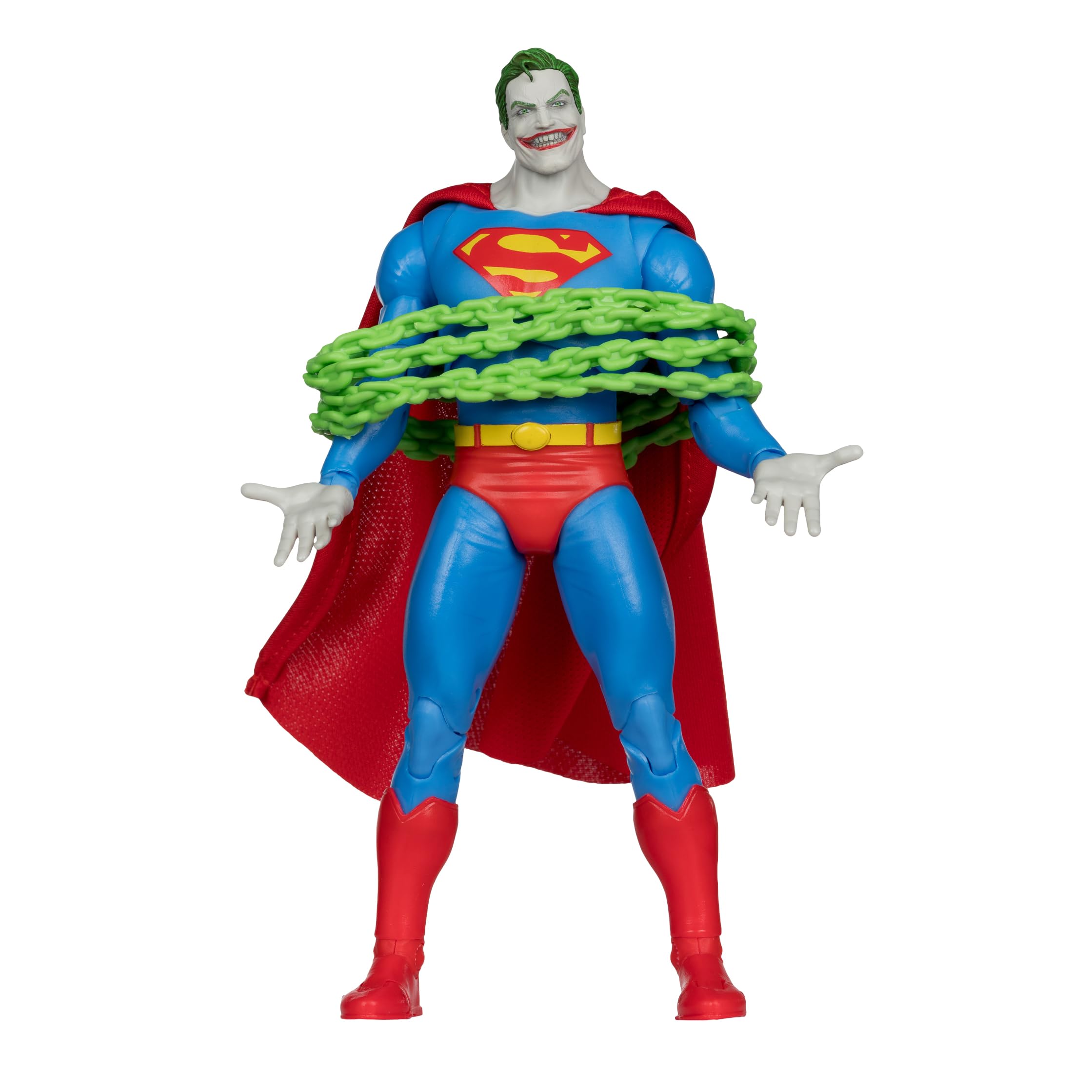 DC Comics DC Multiverse Action Figure Superman (Superman #9) (Jokerized) (Gold Label) 18 cm, Purple, Green - Image 4