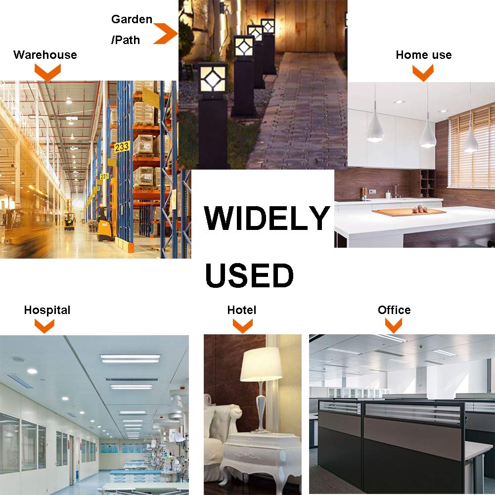 Lampadina per mais a LED 120W,Illuminazione a Soffitto E27/E39/E40 Ultraluminosa,3000K 14,400LM Bianco Caldo,Equivalente a Incandescenza 800W,per Casa Magazzino Officina Garage[Classe energetica A+]