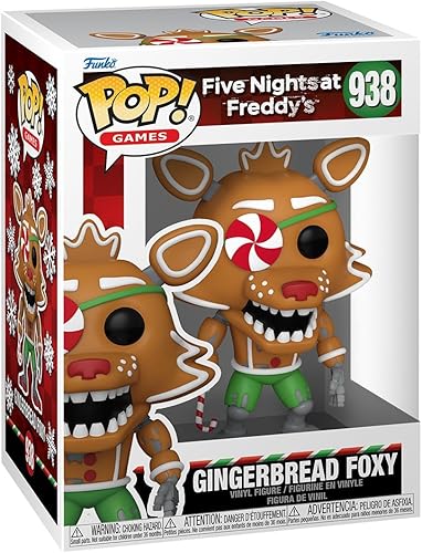 Funko Pop! Juegos Cinco noches en las vacaciones de Freddy - Gingerbread Foxy