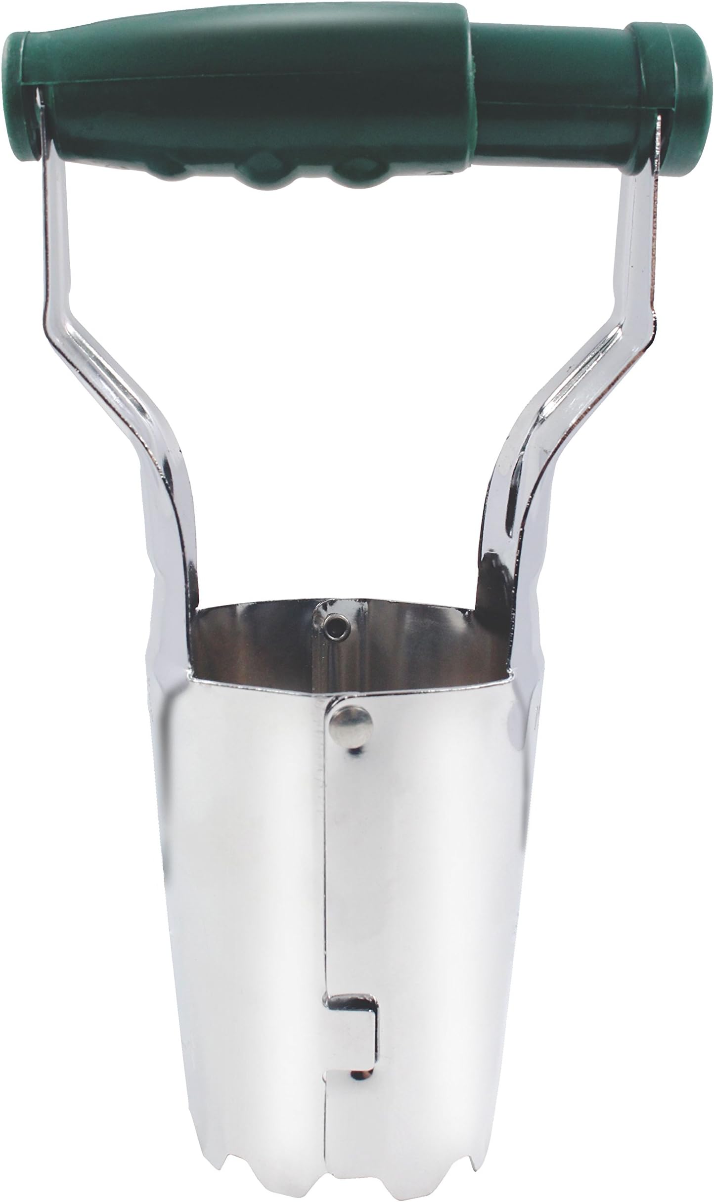 Handled Bulb Planter Tool TOVIA with Depth Markers, Automatic Soil Release for Digging refilling Hole - Ideal Garden Bulb Planting Tool for Planting Tulips, Daffodils, annuals and Other Flower Bulbs