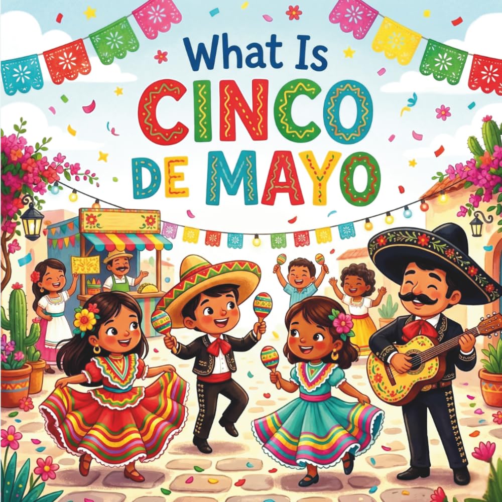 What is Cinco de Mayo: An Educational Journey Through Mexican History, Culture, and Traditions — A Fun Book for Kids to Learn, Laugh, and Celebrate the Spirit of Mexico!