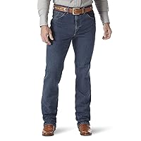 Wrangler Men's Premium Performance Cowboy Cut Slim Fit Jean, Vintage Stone