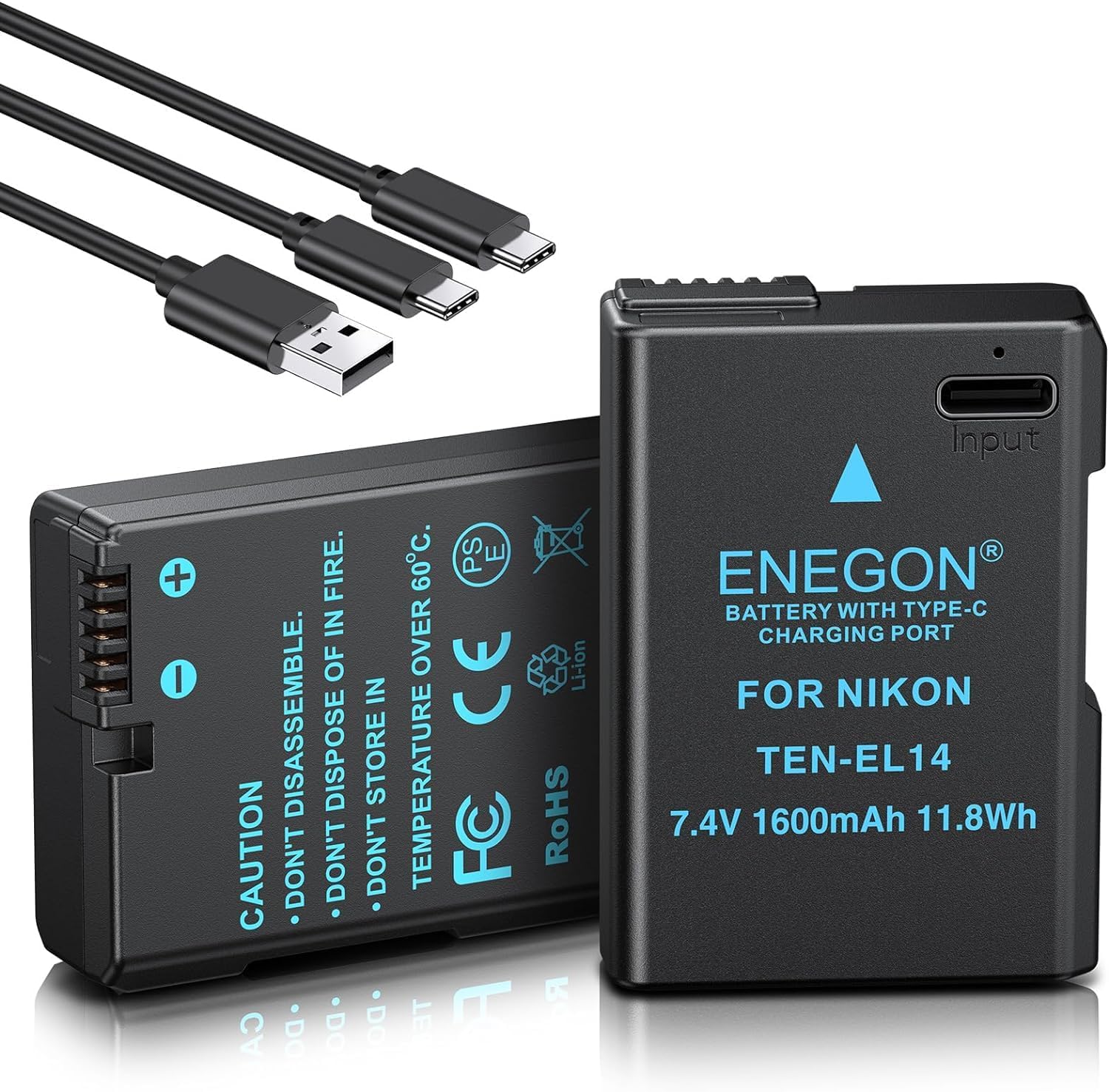 Pezzo Ricambio Fotocamera Coperchio Per Batteria Nikon - Sostituzione Per D3500, D5500, D5600 - Nuovo E Compatibile Custodia Batteria Fotocamera Nikon - Foto 2