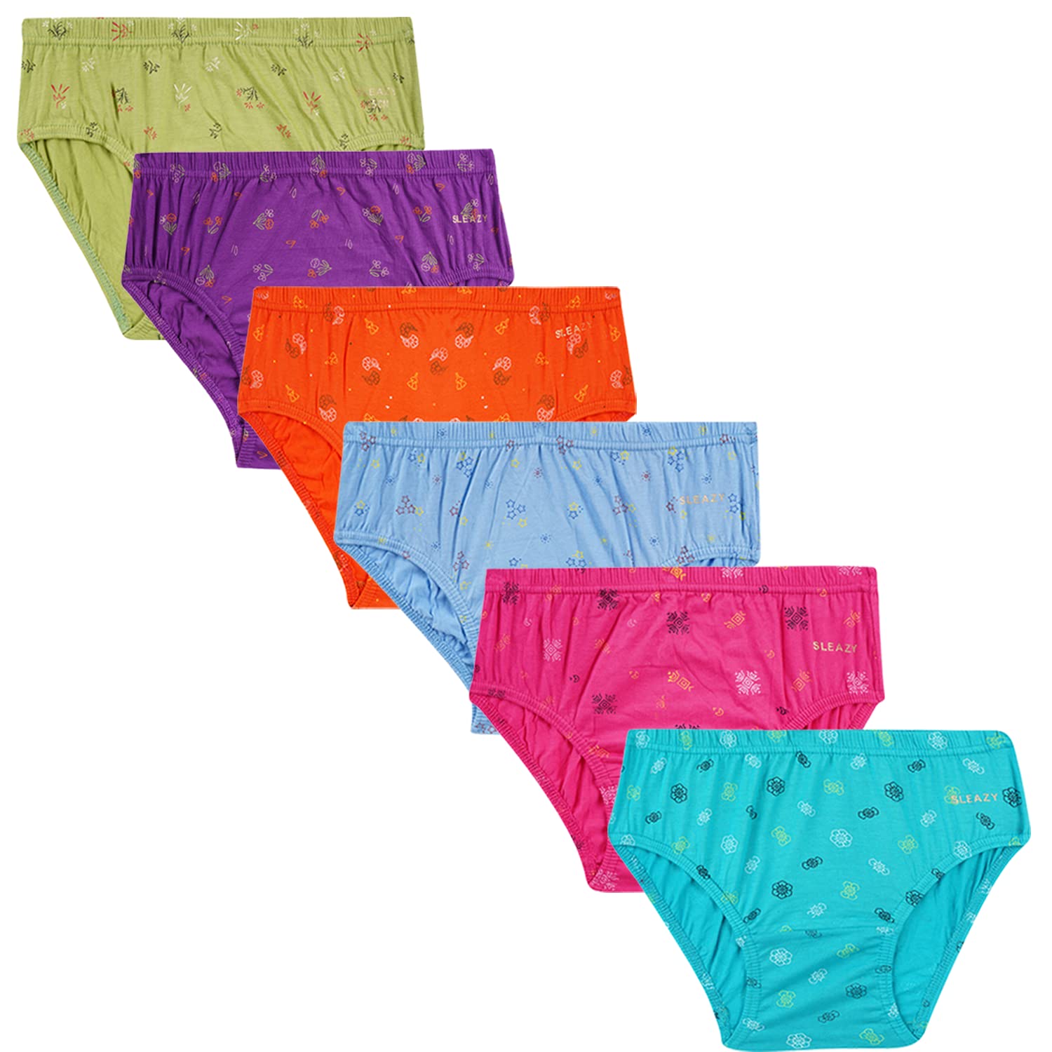 sleazy Women Cotton Panty (Pack of 6)-picture-11