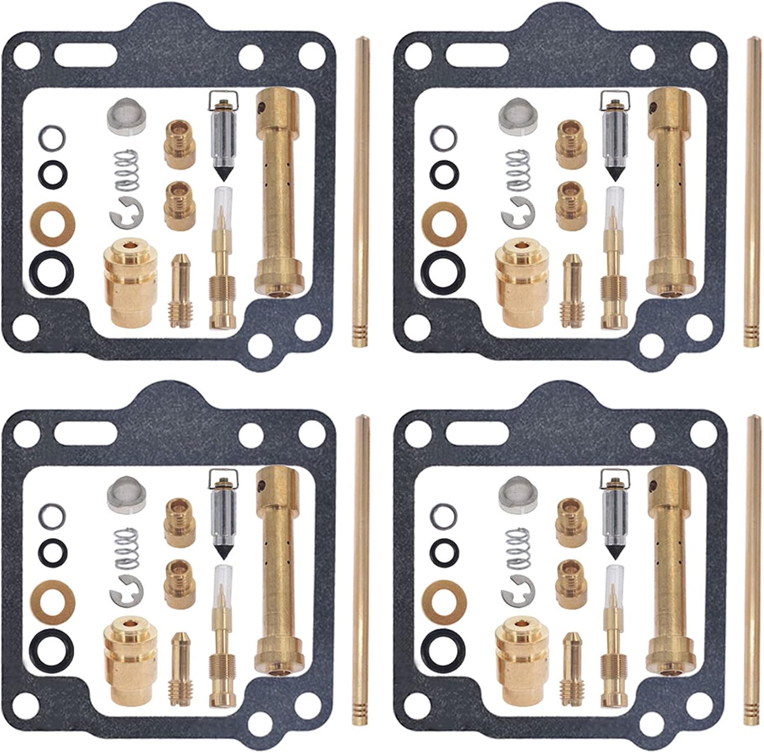 Carburetor Repair Kit Replacement for Yamaha XS1100 XS1100F XS 1100 1978 1979-Set of 4