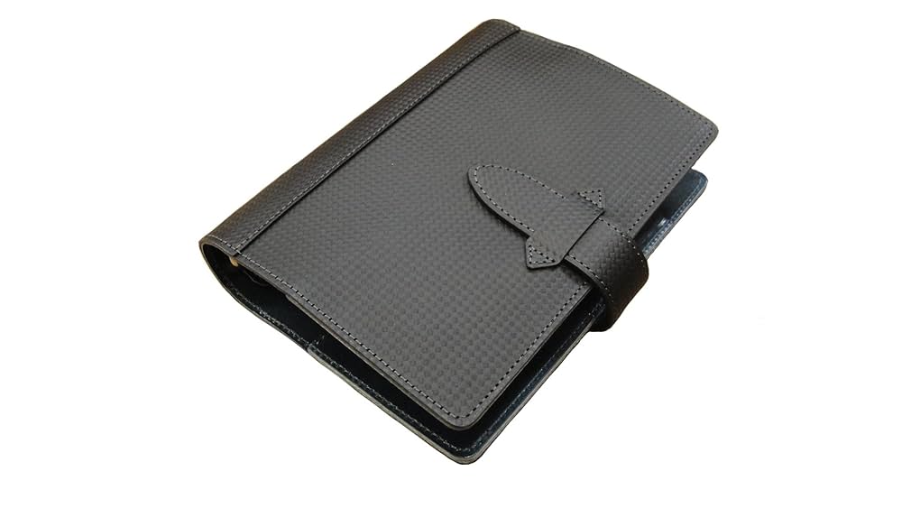 バイブルサイズ手帳（栃木レザー、黒） Amazon.co.jp: [HUKURO] システム手帳 バイブルサイズ 栃木