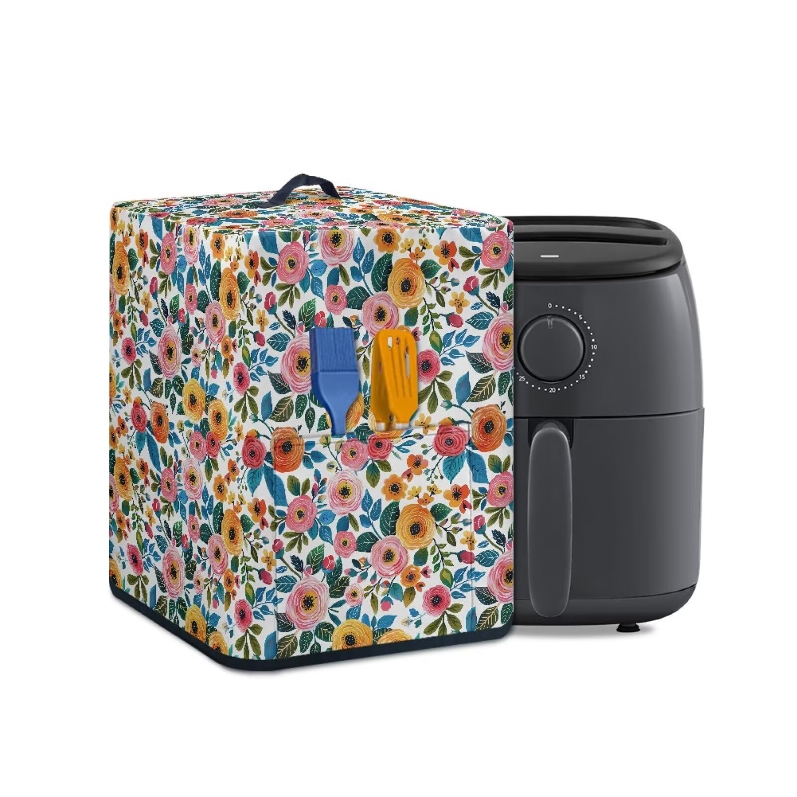 Air Fryer Dust Cover Kitchen Accessories Small Appliance Cover for 5-7 Quart Air Fryer Kitchen Appliance Dust Cover