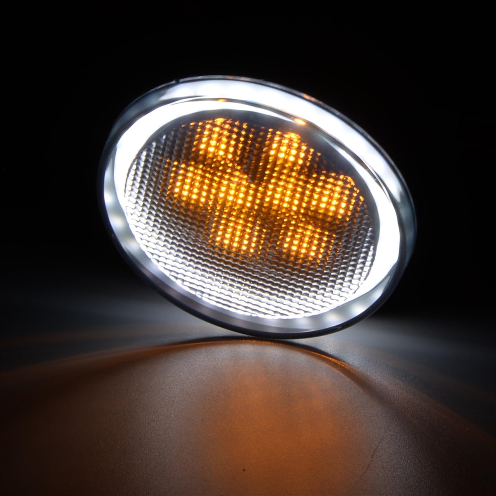 Compatible Con Jeep Para Wrangler Para Unlimited JK 2007-2015 2016 2017 2018 1 Par De Luces De Señal De Giro Delanteras Para Coche, Intermitentes Para Coche