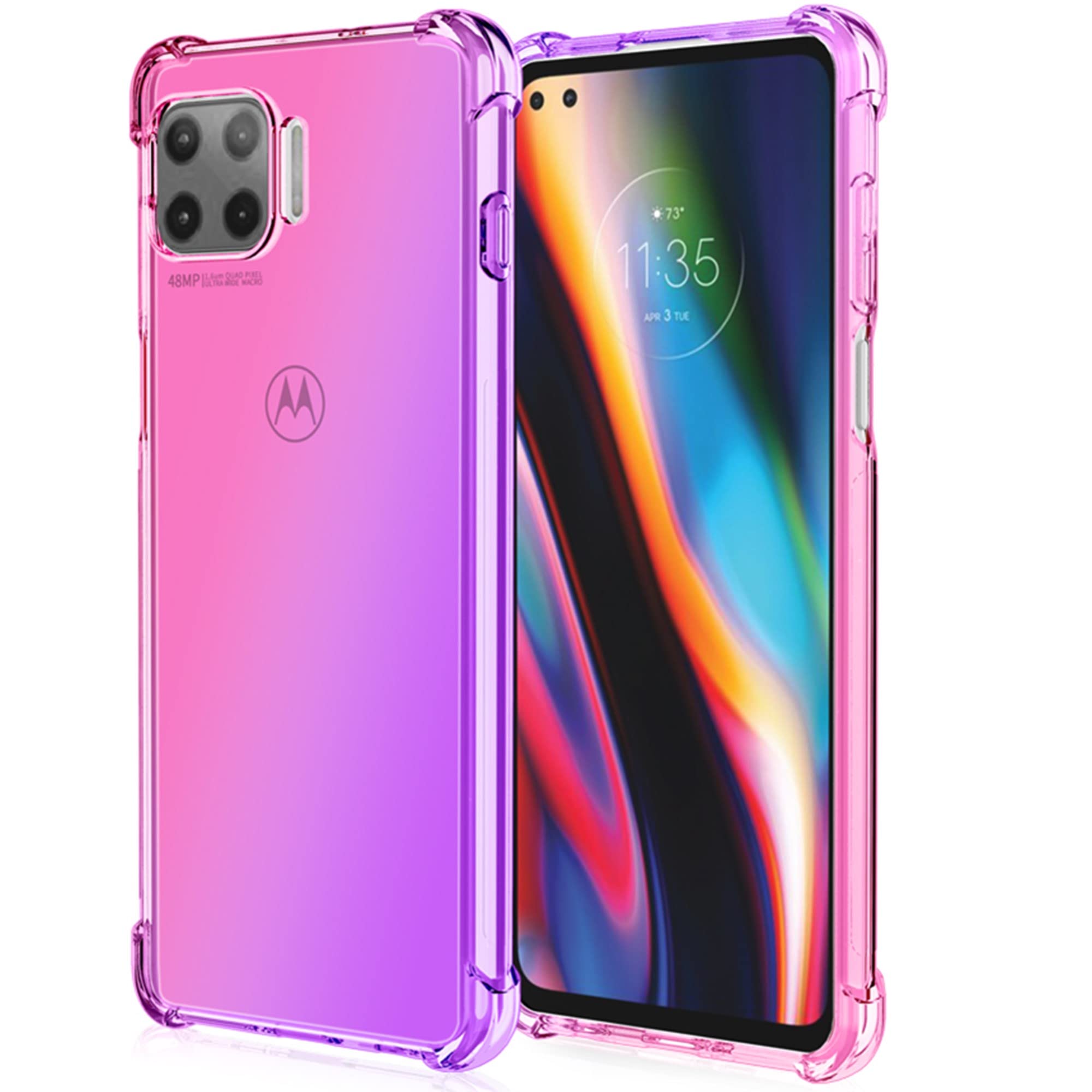 Hurtel Custodia Gel TPU Ultra Trasparente Da 0,5 Mm Per Motorola Moto G 5g Plus Trasparente Motorola  45403958