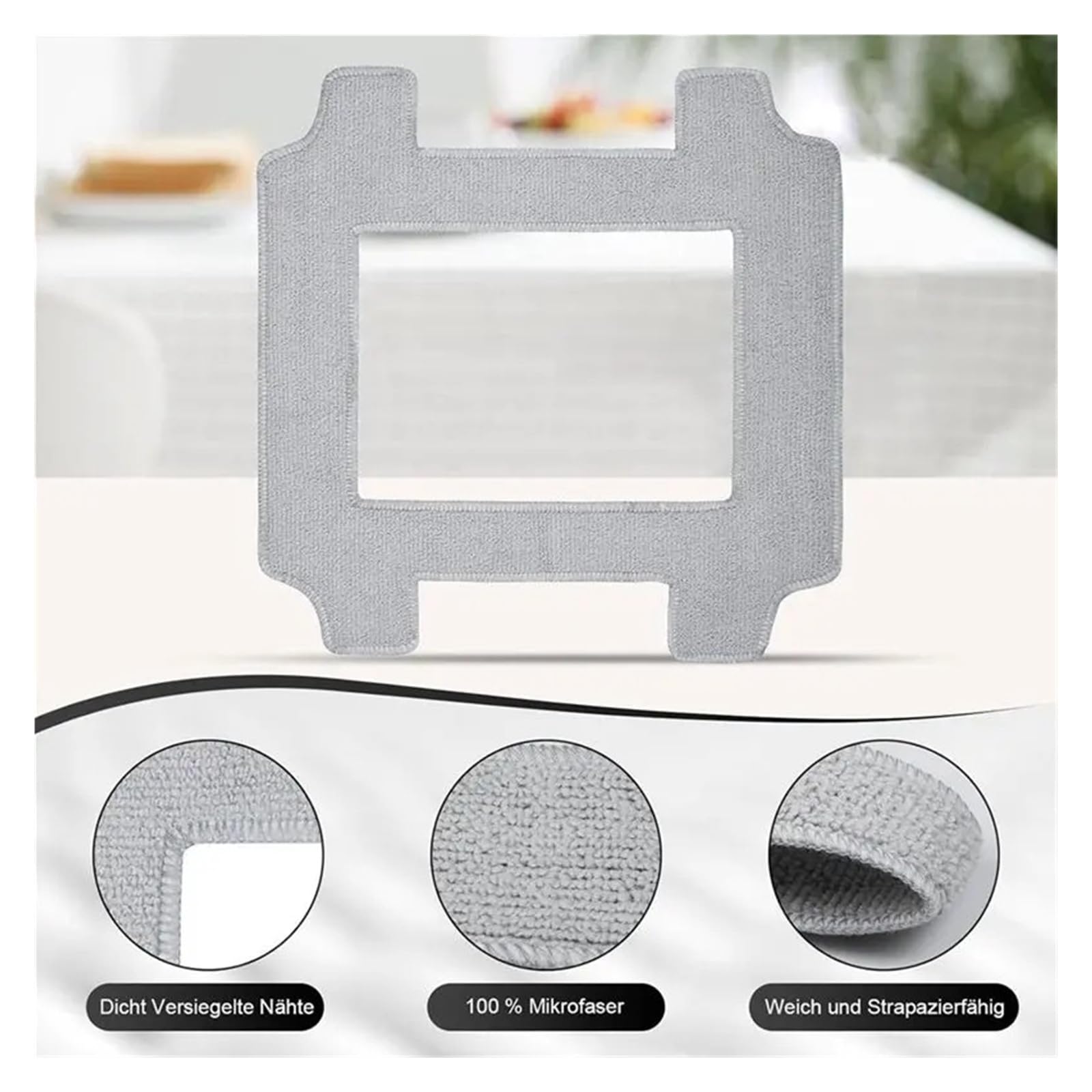 Fensterreinigung Roboter Ersatz Pads,Kompatibel Mit Ecovacs