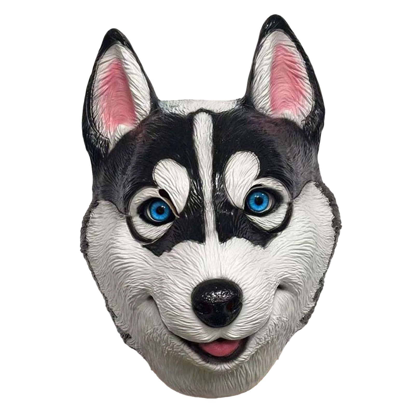 Halloween Mask Unisex Full Head Realistic Latex Scary Funny Costume Prop Scarecrow Pumpkin Cat Horse And Other Styles Creepy Headwear for Cosplay Masquerade Fancy Dress Adult Party Events