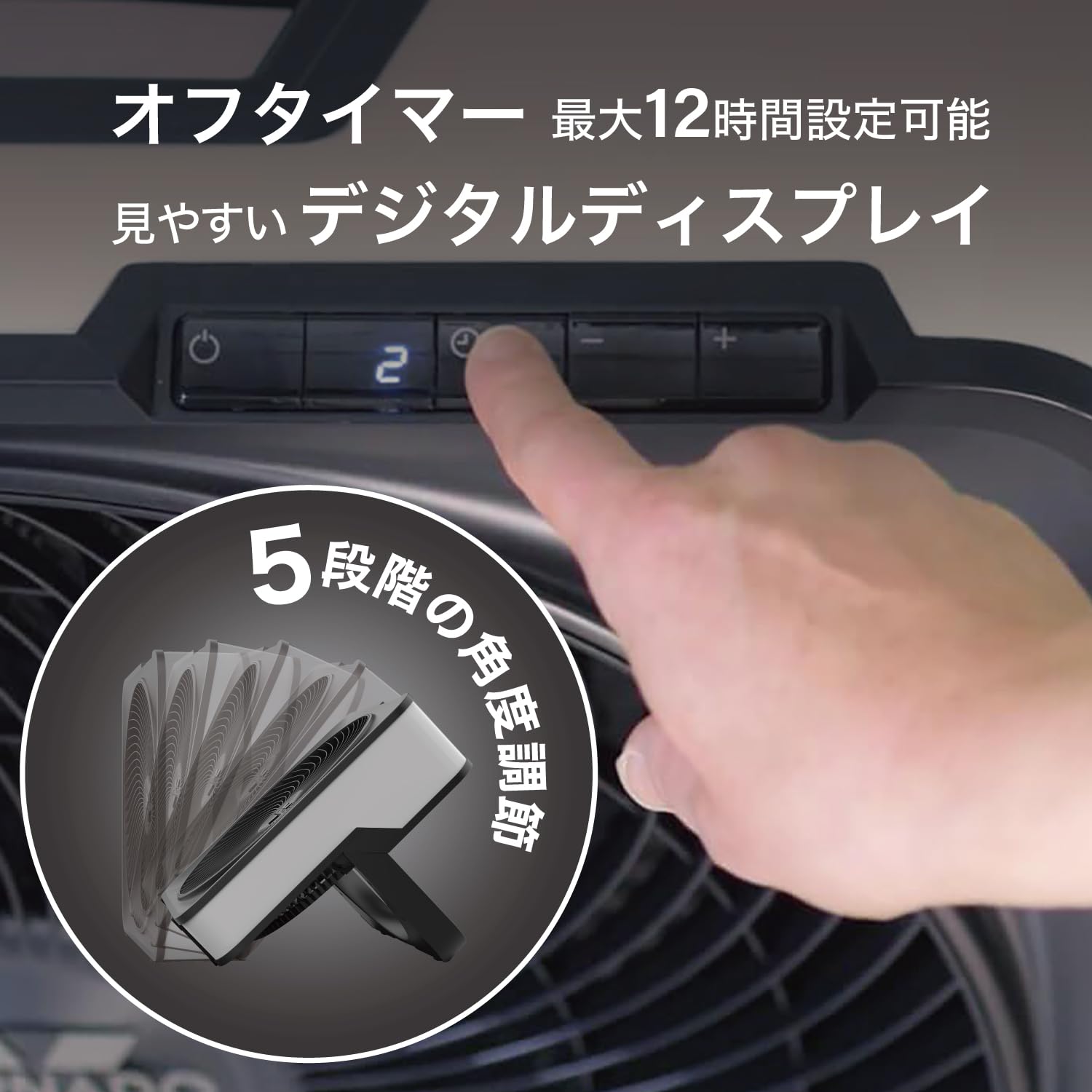 Amazon | ボルネード 80X-JP ボックス型サーキュレーター 空気循環