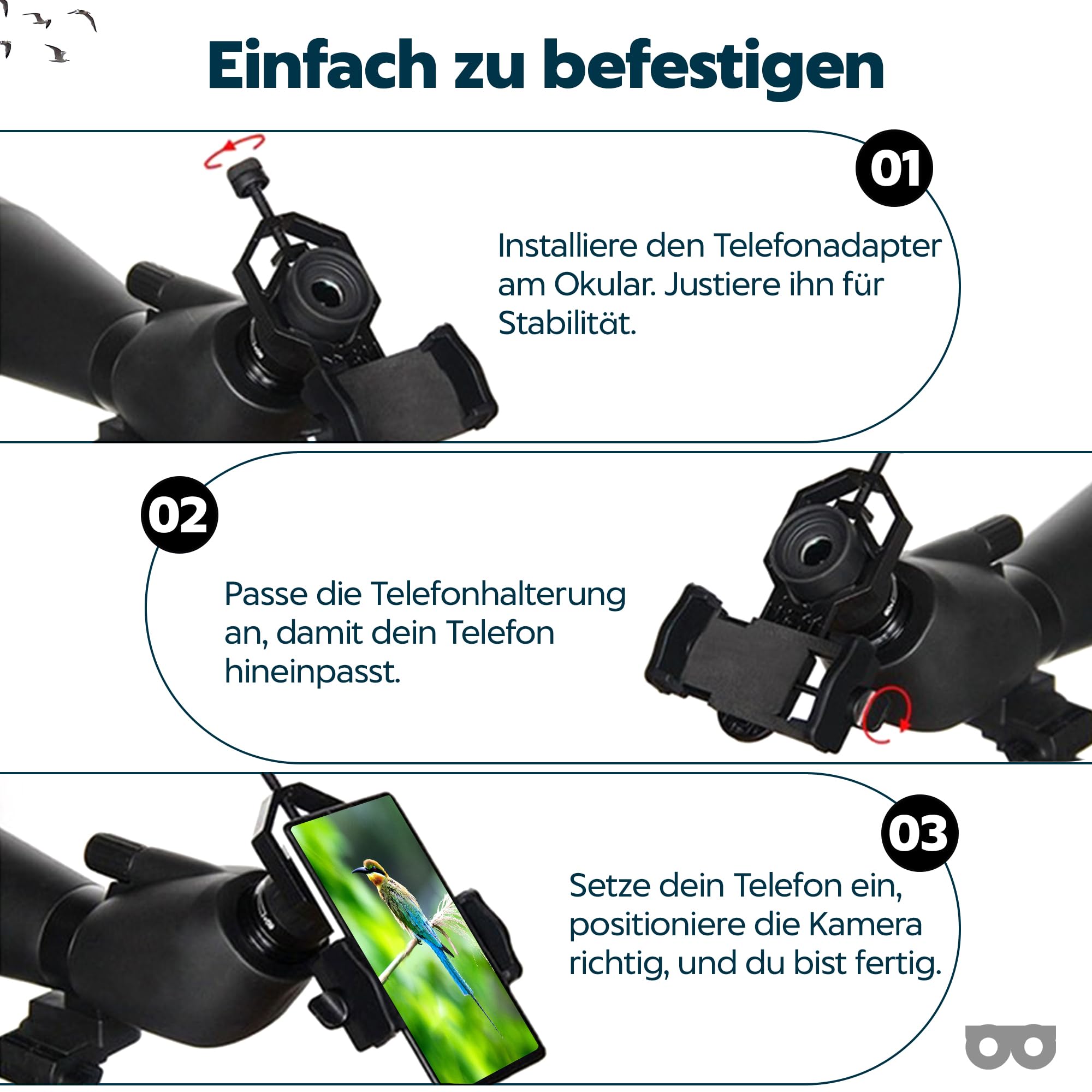 Spektiv 25-75x70 - HD-Zoom Spektiv mit FMC BaK-4 Prisma