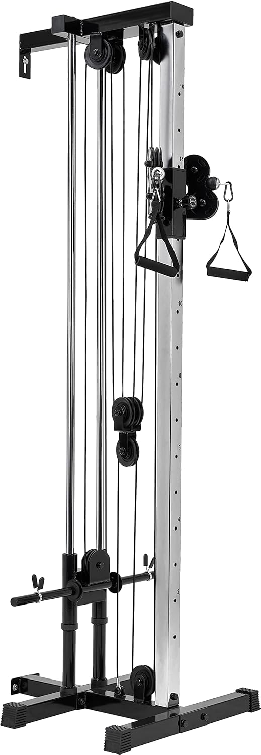 Bad Company BCA-137 Cable Pull Station for Wall Mounting I Compact Pulley for the Home Gym