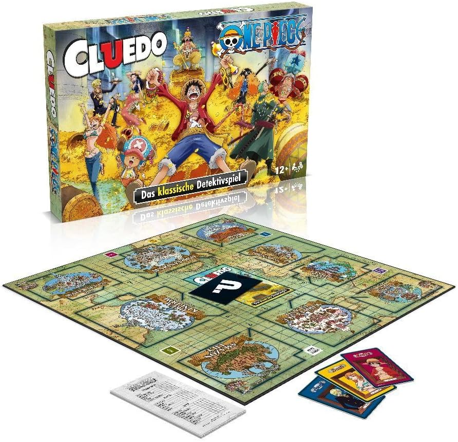 Winning Moves One Piece Cluedo