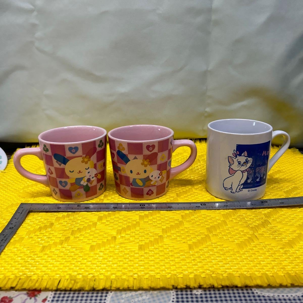 Amazon.co.jp: ！マグカップ 3個 まとめ売り うさハナ ウサハナ
