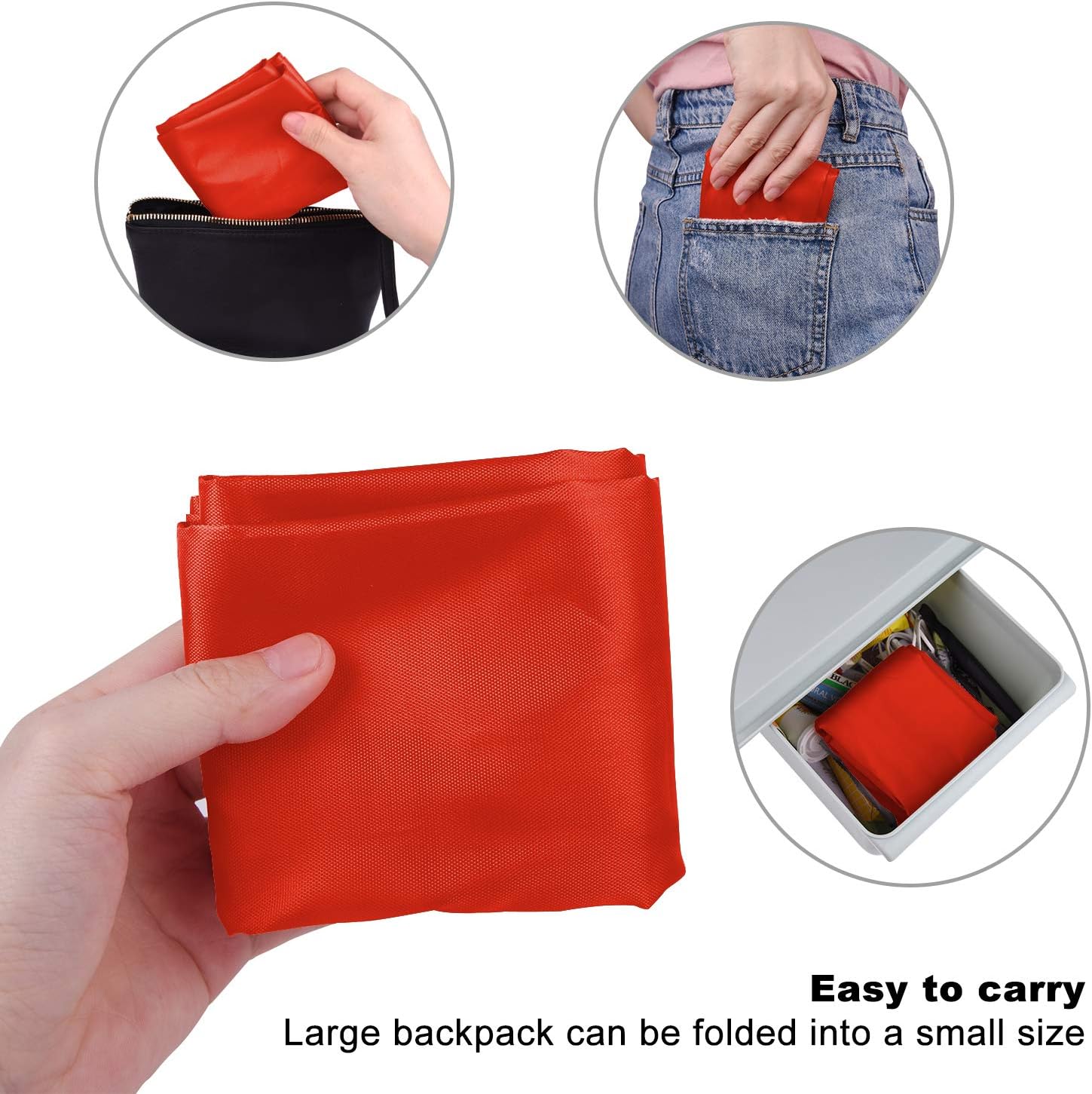 KUUQA 12 Pcs Drawstring Backpack Bags Sport Gym Sack Cinch Bags Bulk for School Traveling and Storage (Red)