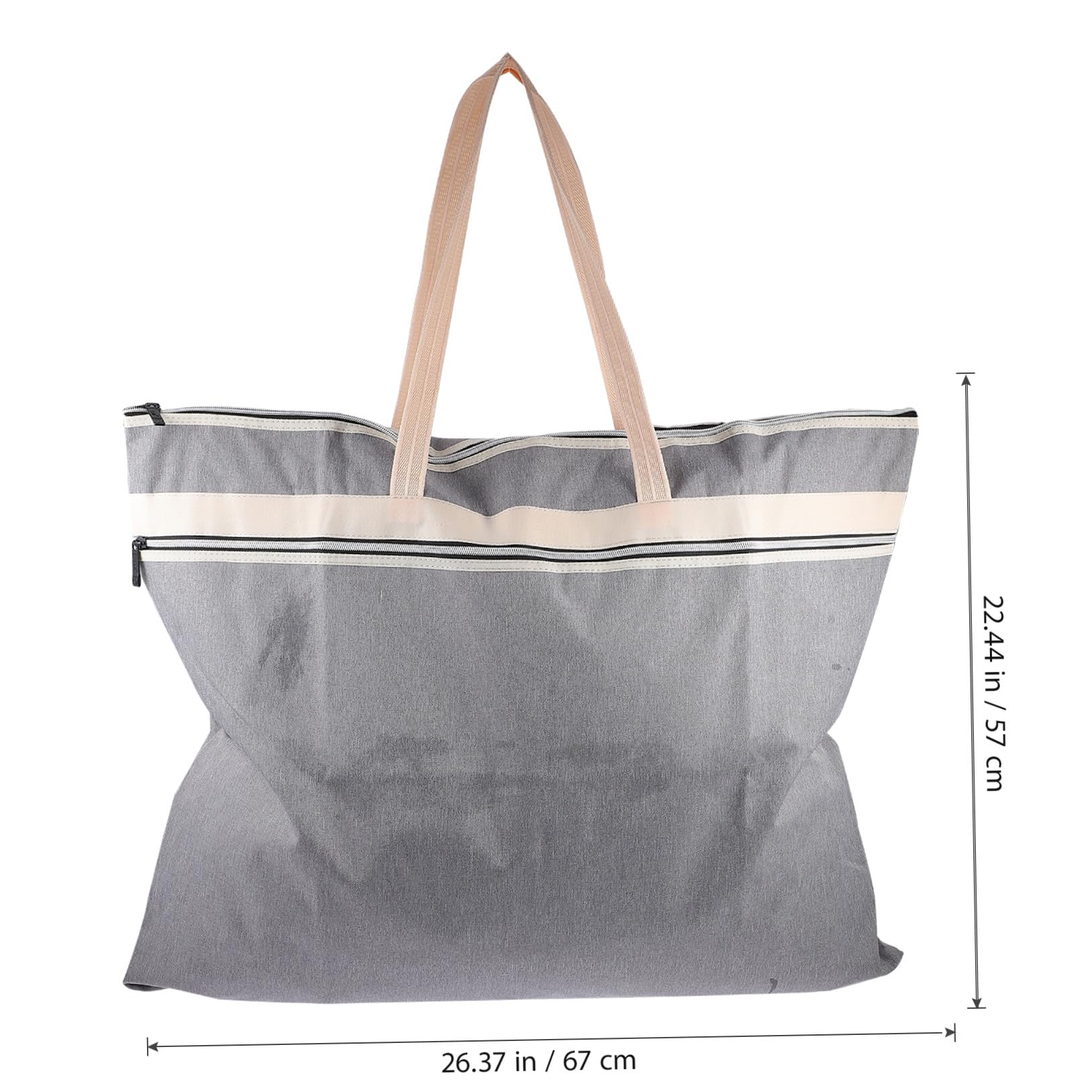 Borsa Portadocumenti A2 Zip, Grande Capacità, 2 Pezzi | Tessuto Oxford, Resistente Agli Strappi, Formato Portatile per Archiviazione e Trasporto