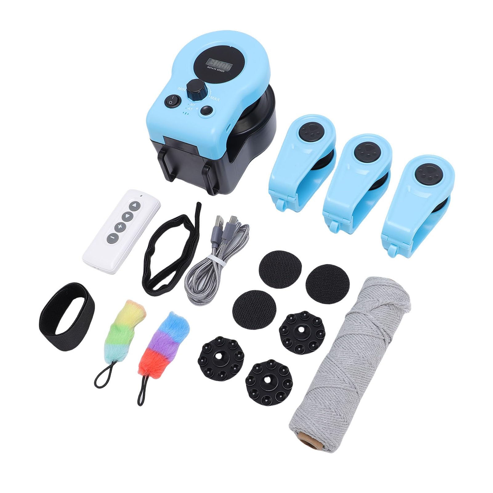 Juguete Interactivo para Gatos, Juguete Eléctrico de Ejercicio para Gatos con Control Remoto y Sonido, para de Interior.