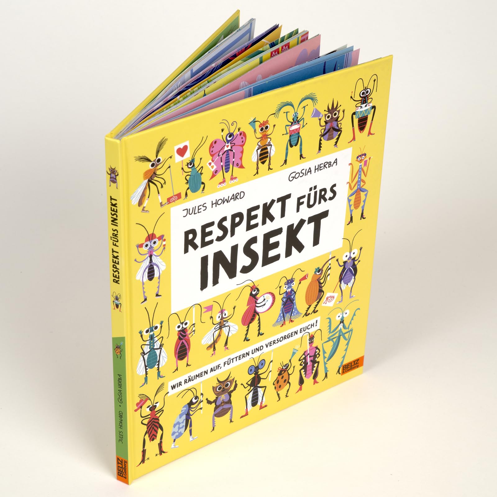 Respekt fürs Insekt: Wir räumen auf, füttern und versorgen euch!