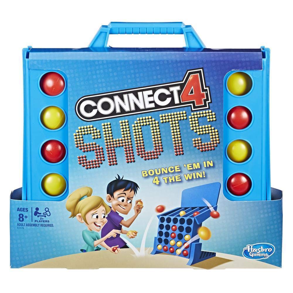 Hasbro Gaming Connect 4 Shots Board Game Activity for Kids Ages 8+, Active Games for Kids, Family Games for 2 Players, Kids Games, Kids Gifts