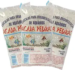 Cascalho Para Aquário Quartzo Natural Nº02 Branco