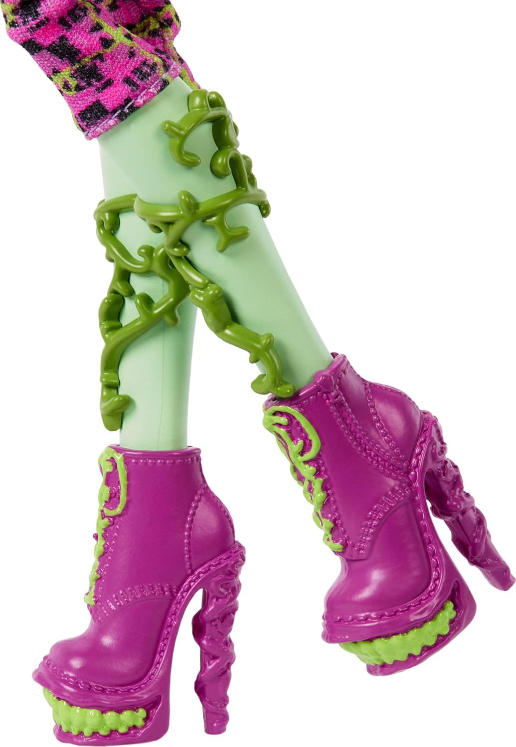 Monster High Boo-riginal Creeproduction Doll, Venus McFlytrap Collectible Reproduction with Doll Stand, Diary, and Pet Chewlian